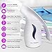 Portable Hand Held Clothing Steamer: Mini Steam Iron for Clothes, Curtains, Bedding and More - Compact Hand Steamer for Home or Travel Use - Fast Heat Garment Steamer with Protective Steaming Glove