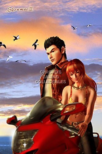 CGC Huge Poster - Shenmue II Ryo and Joy Dreamcast Xbox - SHE003 (24" x 36" (61cm x 91.5cm))