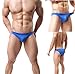 YKC Men Briefs Low Rise Ice Silk Sexy Bikinis Seamless Underwear