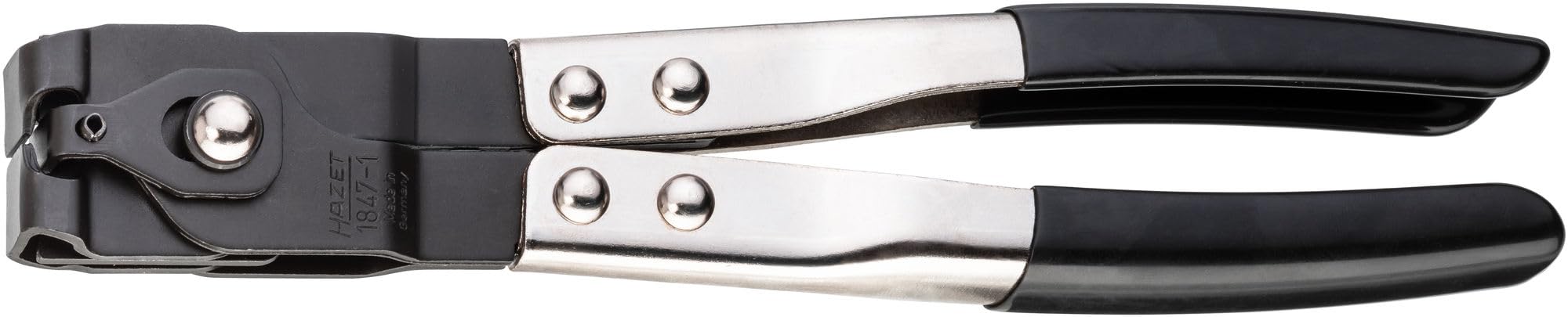 HAZET 1847-1 230 mm Pliers for Axle Boot Clamps - Nickel-Plated