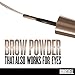 COVERGIRL Bombshell POW-der Brow & Line Eyebrow Powder Medium Brown 810, .24 oz (packaging may vary)