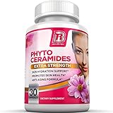 BRI Nutrition Phytoceramides - An Age Defense Healthy Skin Supplement Derived From Wheat, 30ct 350mg Veggie Caps