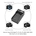 LP-E8 LP Battery Charger, Compatible with Canon EOS Rebel T2i, T3i, T4i, T5i, 550D, 600D, 650D, 700D, Kiss X4, X5, X6i, X7i Digital SLR Cameras, Replacement for LC-E8E Charger