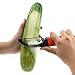 Fruit Vegetable Peeler, Reignet 3-Piece Multipurpose Home Kitchen Peeler Set [Straight, Serrated, Julienne Blades] - Premium Ultra Sharp Stainless Steel Blade with Ergonomic Silicone Handle