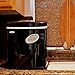 NewAir Counter Top Ice Maker Machine (Black), Compact Automatic Ice Maker, Cubes Ready in 6 Minutes, 28 Pounds in 24 Hours - Perfect for Home/Kitchen/Office/Bar