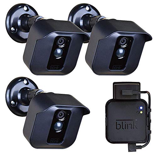 Blink XT2 Camera Mounts for Blink XT/Blink XT2 Home Security Camera, Blink XT2 Accessories with 3 Pack Blink Mount Bracket for Blink Camera and 1PC Blink Sync Module Wall Outlet Mount, Easy to Use
