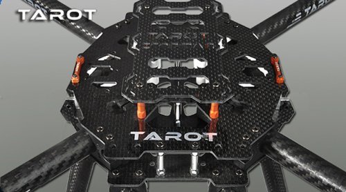 ZJchao Tarot Iron Man 650 Carbon Fiber 4 Axis Aircraft Fully Folding FPV Quadcopter Frame Kit Tl65b01