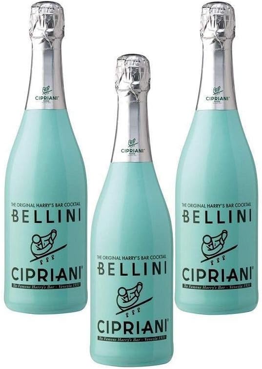 BELLINI THE ORIGINAL HARRY'S BAR COCKTAIL 75CL 3 BOTTLES