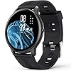 AGPTEK Smart Watch for Men, 1.3'' Full Touch Fitness LW11 Watch with Heart Rate Monitor, DIY Watch Face, Message…