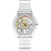 Swatch Skin Classic Biosourced Unisex Watch Casual Plastic Transparent Quartz Waterproof Clearly Skin