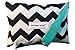 The Diaper Clutch Diaper and Wipe Case - Navy Chevron