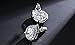 SWEETV Teardrop Bridal Earrings for Wedding, Prom - Elegant Cubic Zirconia Stud Earrings for women, brides, bridesmaids