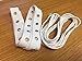 Shop on Centerhill 1 Yard Grommet Tape Eyelet Tape White Cotton Tape Eyelet Twill Tape and 3 Yards White Cotton Drawcord - DIY Lace up Tee Shirt Kit