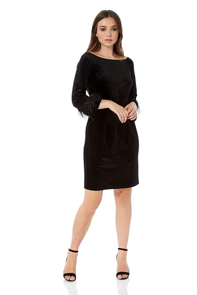 smart black dress