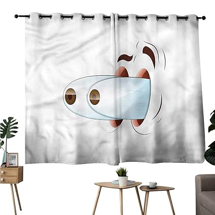 Amazon Com Brandosn Decor Darkening Curtains Grommets Curtain For