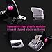BTArtbox Acrylic Nail Clippers False Nail Cutter Trimmer With Clear Nail Clippings Catcher Cover Professinal Nail Art Manicure Tools