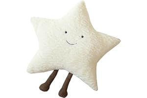 Maxpetus Comfortable Sun Throw Pillow Stars Moon Sofa Cushion Lovely Exquisite Cushion (23.6in, Star)