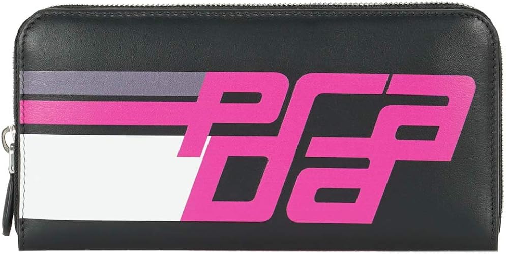 Amazon プラダ Prada ファスナー長財布 サイフ さいふ Prada レディース メンズ ブラック ピンク レザー 1ml506 2cc4 F0d2p City Sport Prada Nero Fuxia 並行輸入品 Prada プラダ 財布