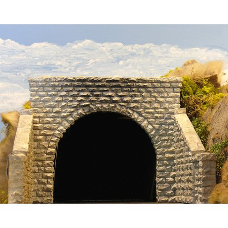 Chooch Enterprises HO Scale Double Cut Stone Tunnel Portal