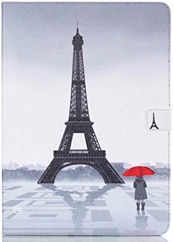 iPad Pro 9.7 Inche Case,[Tower Girl] Cute Ultra Slim Folio Flip Stand PU Leather Case with Card Slots Protective Cover for Apple iPad Pro 9.7 Inches
