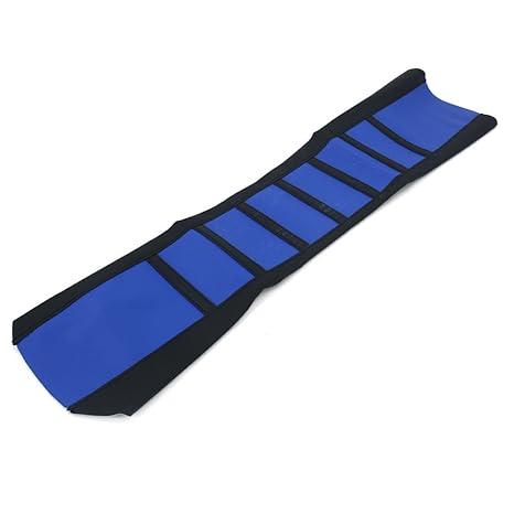 JFGRACING Universal Gummi Greifer Soft Sitzbezug - Yamaha All Dirt Bike Motorrad - Blau