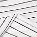 MALLOOM Women Striped Sleeveless Crop Tops Vest Halter Tank Blouse T-Shirt (White, M)