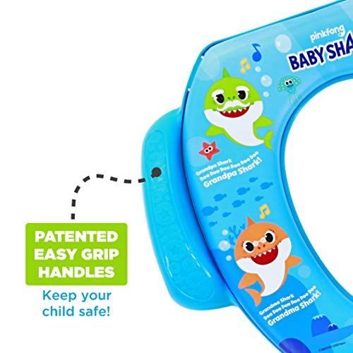 Ginsey PinkFong Baby Shark Soft Potty Training Seat, Sharktastic