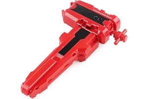 ESSTE Bey Battling Tops Burst X Launcher and Grip, Compatible with All Bey Burst X Series (Red)
