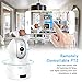 UTHMNE HD WiFi Security Surveillance IP Camera Home Monitor with Night Vision, Motion Detection Alerts, Two-Way Audio and Remote Viewing