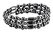 Magnetic Hematite Beaded Necklace, Wrap Bracelet, Anklet