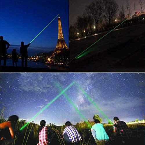 Anddicek Green Lighting Pointer Flashlight, Led Waterproof Handheld Flashlight for Camping Biking Hiking Outdoor - Thumbnail 2