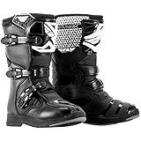Fly Racing Black Sz 4 Maverik Youth Boots