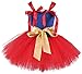 Tutu Dreams Hero Costumes for Toddler Girls Red and Blue (L Super)