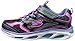 Skechers Kids Blissful Light-Up Sneaker,Black/Multi,1 M US Little Kid