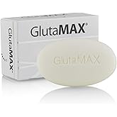 GlutaMAX Skin Tone Enhancing Soap, Smooth Glow Gentle Cleanser with Glutathione for Daily Face and Body Care Exfoliating Bar - 135g