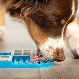 Hyper Pet Boredom Buster Slomo - LickiMat, Slow Feeder Mat & Anxiety Relief (Perfect for Dog Food, Dog Treats, Cat Food, Cat Treats)[Fun Alternative to Slow Feed Dog Bowl & Snuffle Mat]