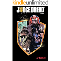 Judge Dredd Vol. 4: Thirteen Badges book cover Judge Dredd Vol. 4: Thirteen Badges book cover
