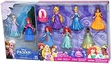 8-PC Doll Gift Set: 3.75 Disney Princess, featuring Anna and Elsa from Frozen
