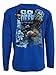Lower Latitudes Mens Fishing T-Shirt Beach Cooling Performance UPF 30 Long Sleeve