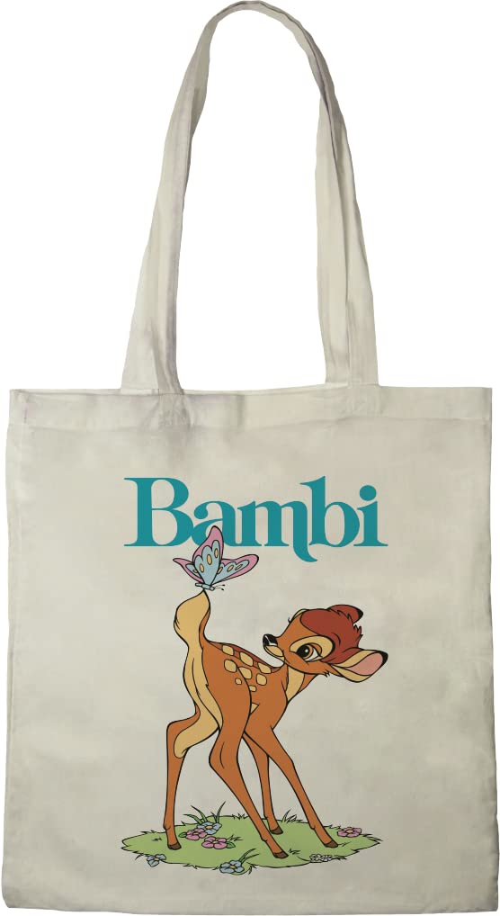 Disney Unisex Bwdbambbbb003 Tote Bag, ivory, 38 x 40 cm, Utility