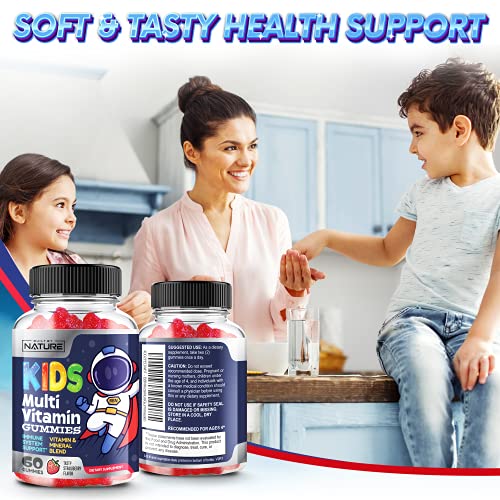 Multivitamin Gummies for Kids Extra Strength Immune Support Natural