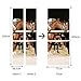 AmazingWall Stable 3D Horse Door Decor DIY Home Decoration Closet Poster Door Wall Mural Deca 30.3x78.7