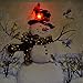 LED Lighted Vintage Inspired Snowman and Bird Friends Christmas Canvas Wall Art 15.75