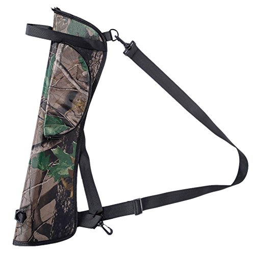 Domybest Target Hunting Archery Quiver Back Hip Waist Bag Arrow Bow Holder Pouch