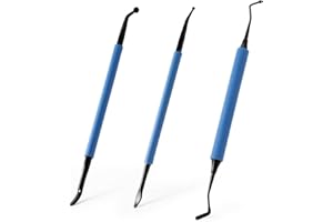 Gomake Window Tinting Kit 3PCS Stainless Steel Lifting Seals Tool for Tucking Vinyl Wrap Along Trim or Molding Area,Car Wrapping,Vinyl Sign,Window Film Installing