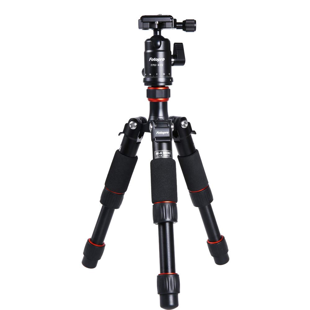 FGKING Mini trípode portátil de Viaje con rótula para cámara ...