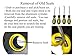 Kit King USA HS5157, HS5167 Front Mount Steering Cyl Seal Kit for Seastar Incl. Seals, Fluid Filler Tube and Seal Pick HC5345 and More