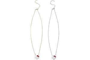 Bioworld Hello Kitty 2-Piece Bestie Locket Necklace Set