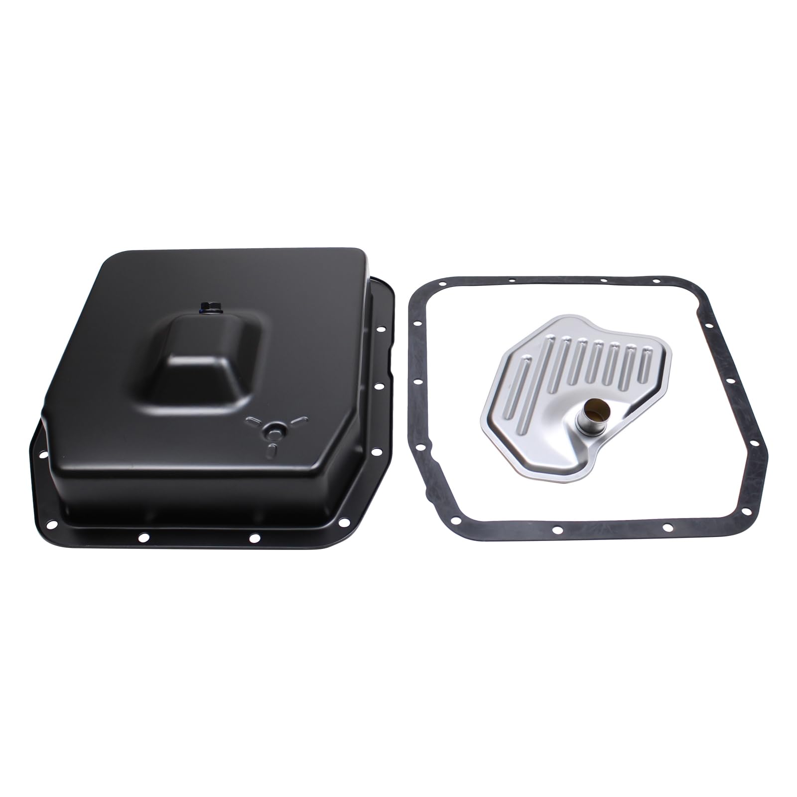 Photo 1 of MOTOKU Transmission Oil Pan and Drain Plug Assembly with Oil Filter Gasket Kit for Ford Mustang F150 F250 Explorer Expedition E150 E250 E350 E450 for Lincoln Town Car Mark for Mercury Grand Marquis