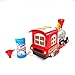 Locomotive Steam Train Engine Car Bubble Blowing Bump & Go Battery Operated Toy Train w/ Lights & Sounds